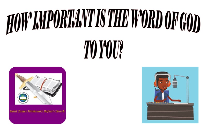 HOW IMPORTANT IS THE WORD OF GOD TO YOU - PODCAST